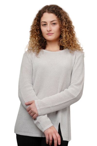 Hajdi szurke női pulóver