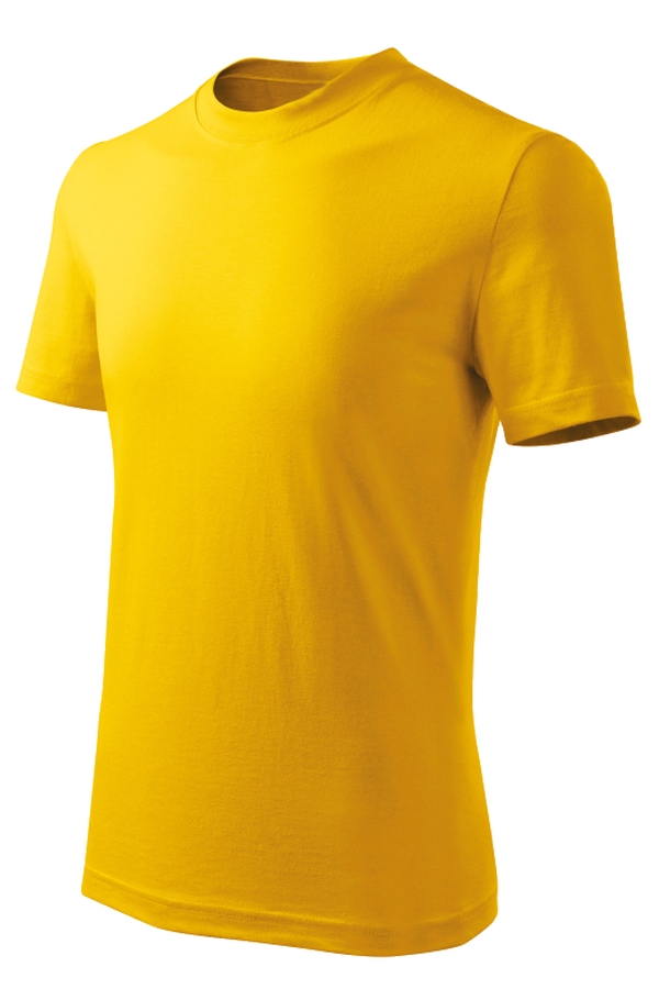 Detské tričko 100%, AKCIA 3ks za cenu 2ks, žltá - pink - biela