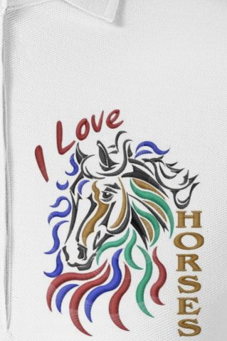 Ženska jahaća polo majica Horseslove 6611310