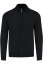 Muški pulover dugi zip black