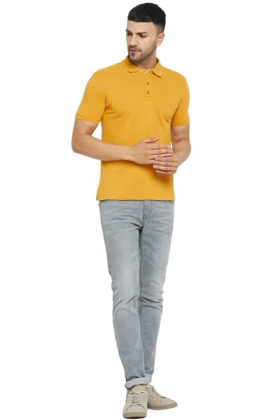 Elegáns sárga póló 44254