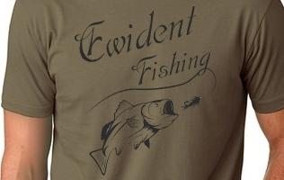 Koszulka Ewtfishing 100% bawełna zielona