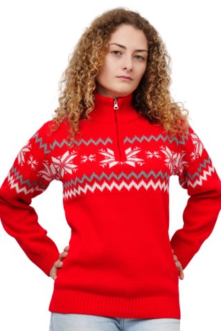 Women's Sweater Petra Red