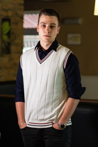 Elegáns mellény NAP BB natúr