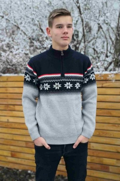 Norský vlněný svetr NOLAN Z