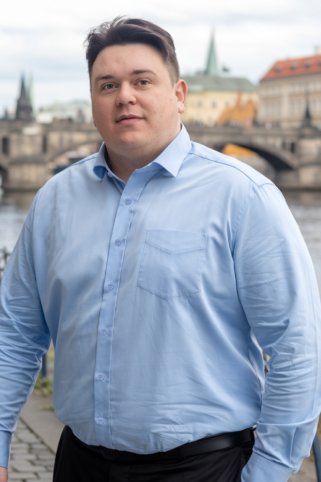 Pánska svetlomodrá košeľa – nadrozmerná 3XL–6XL