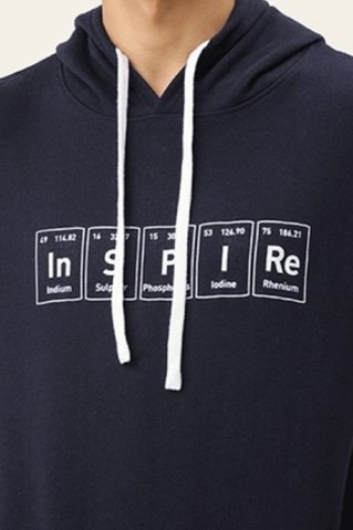 Pánska tmavomodrá mikina Inspirechemie