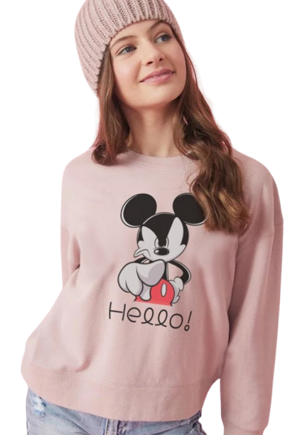 Mickey mouse hanorac pink Mickeyhello
