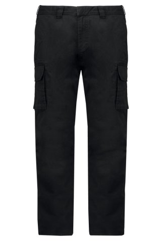 Men’s cargo trousers – black