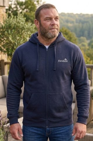 Pánska oversize mikina s kapucňou 2218600 navy