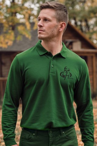 Ewident lovačka polo majica zelena Huntbak