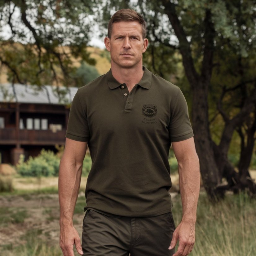 Ewident lovačka polo majica zelena Ehunt