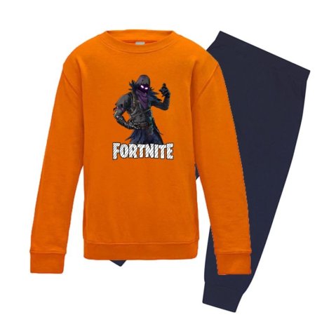 Detská tepláková súprava Fortnite_tep orange
