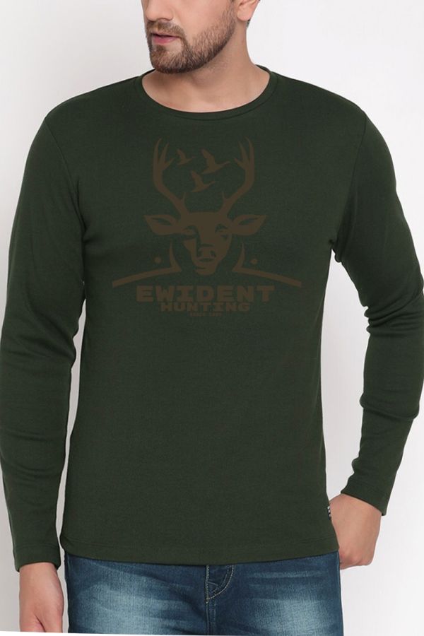 Tricou pentru vânători Ewthuntlog verde