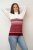 Women’s burgundy knitted Norwegian turtleneck Aera-BBR