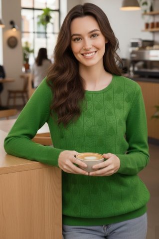 Női pulóver Klara apple