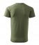 Pánské tričko 100% bavlna, AKCE 3ks v balení za cenu 2ks, zelená-kaki-hnedá