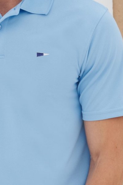 Tricou polo bărbați cu mânecă scurtă Theoblue
