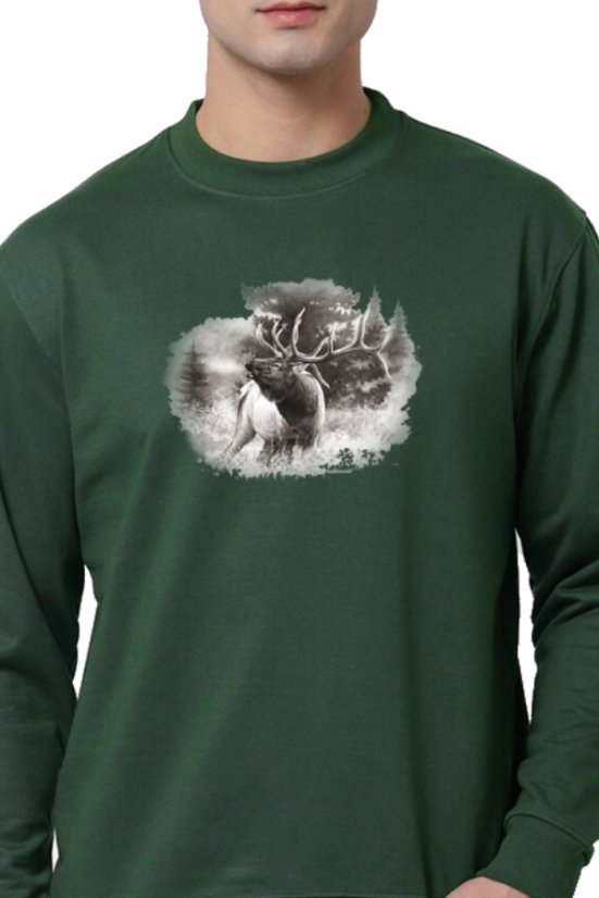 Mikina pre poľovníkov s potlačou Naturedeer