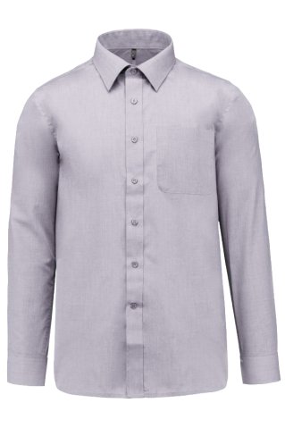 Férfi szürke ing – nagy méretek 3XL–6XL