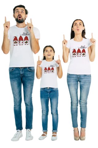 Vianočné tričko Gnomici