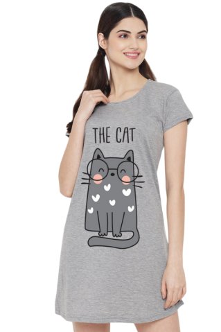 Dámská noční košile Thecat