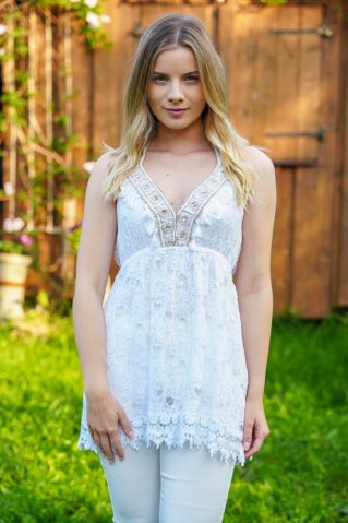 Halenka Eva bílá