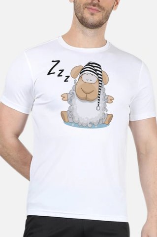 Pánské pyžamo s krátkým rukávem – Sheepsleep