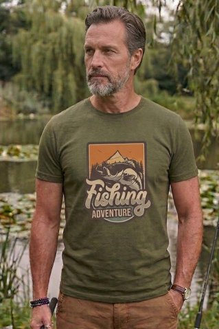 Ribička majica Fishing Adventure