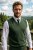 Knitted Plain Vest P2037BB Green