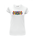 Dám.tr. Kvety biela