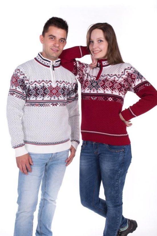 Norveški pulover s trojanskim ovratnikom Igor-Z – naraven