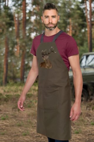 BigDeer Hunting and Fishing Apron (Green)