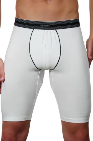 Boxerky prodloužené 32237X bílá prodloužené