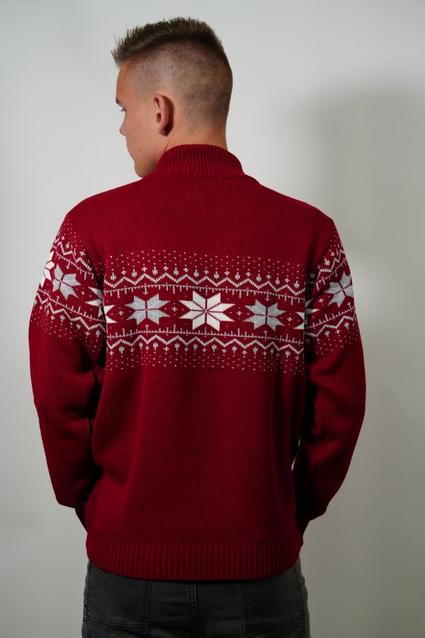 Moški pulover z norveškim vzorcem Miro-Z