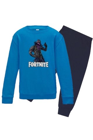 Fortnite_tep gyerek tréningruha kék