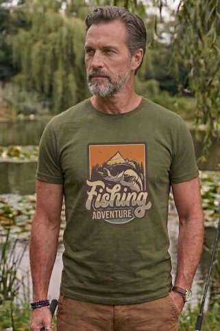 Ribička majica Fishing Adventure