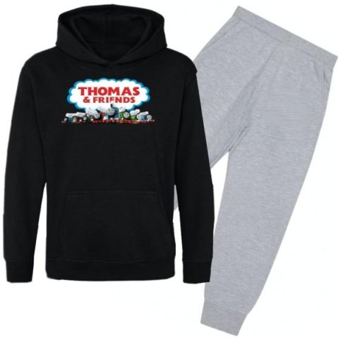 Gyermek tréningruha Vláčik Thomas fekete