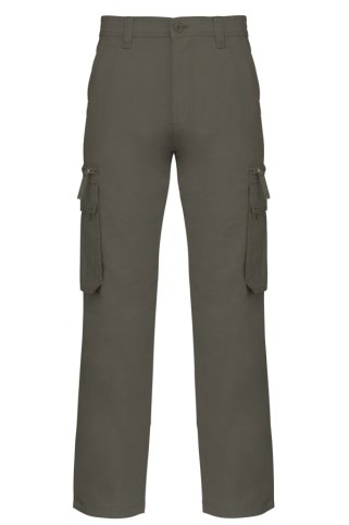 Elegantne hlače 44105 maslinaste