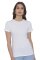 Tricou de dama cu maneca scurta alb