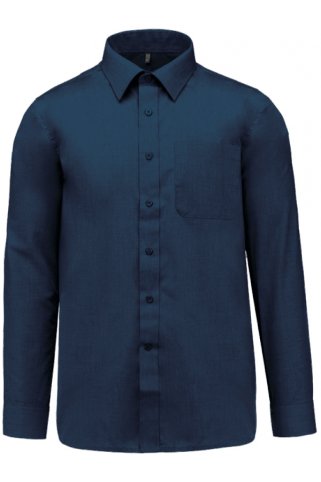 Męska niebieska koszula w dużych rozmiarach 3XL, 4XL, 5XL, 6XL