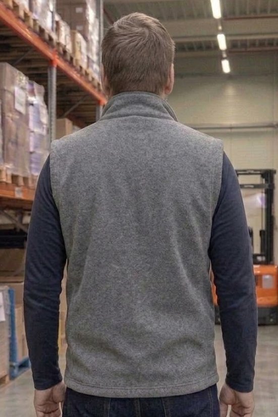 Vrhunski muški prsluk od flisa EWIDENT grafit