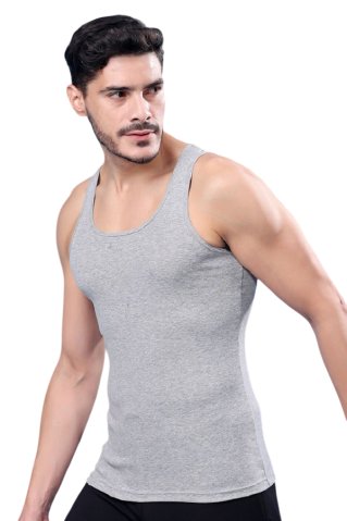 Nátelník 100 % bavlna /2 ks v balení / šedá