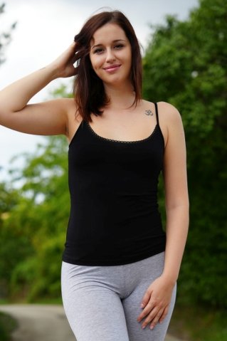 Ženska majica  22154X crna