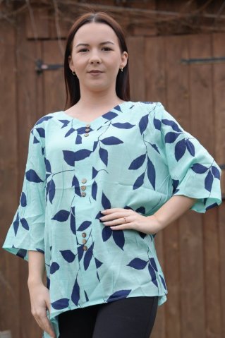 Bluză din bumbac Blumina