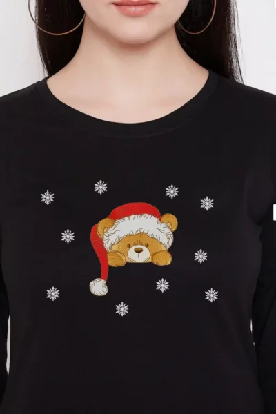 Vianočné tričko Snowflakebear