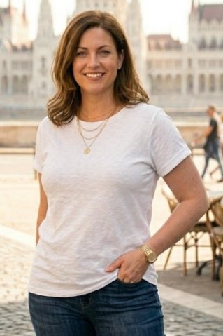 100% bavlna, bílá prémiová letní trička v nadměrných velikostech