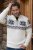KIRK-Z Herrenpullover in Weiß mit klassischem Norwegermuster