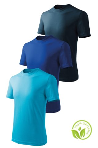 Detské tričko 100%, AKCIA 3ks za cenu 2ks, azur - royal - navy