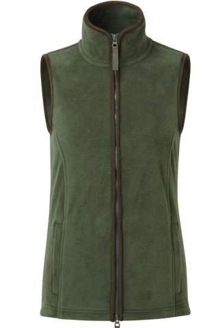 Flis brezrokavnik 00804 green/brown